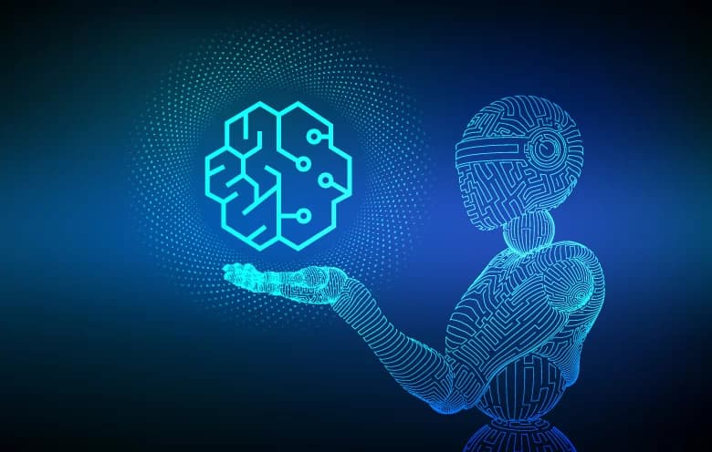 AWS AI & Machine Learning technology illustration